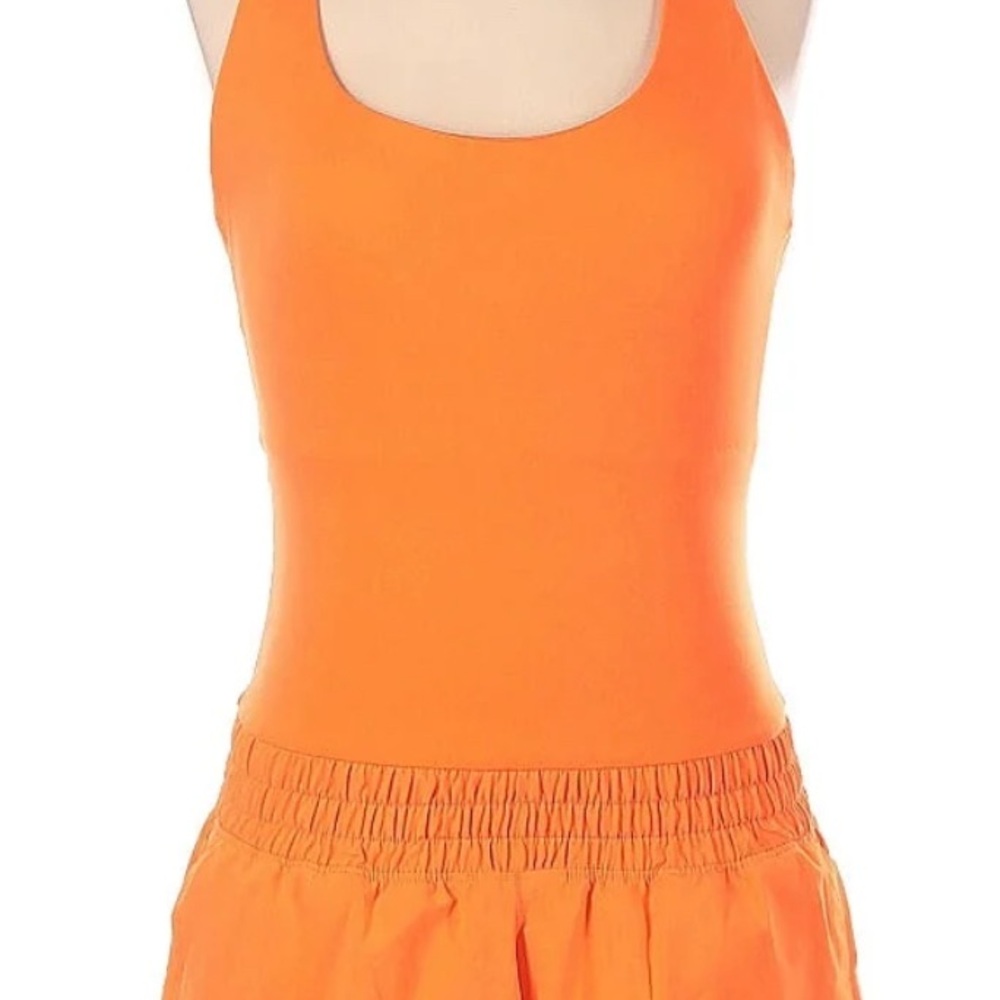 Offline by Aerie Women’s Hot Stuff Romper Shorts Activewear in orange L
